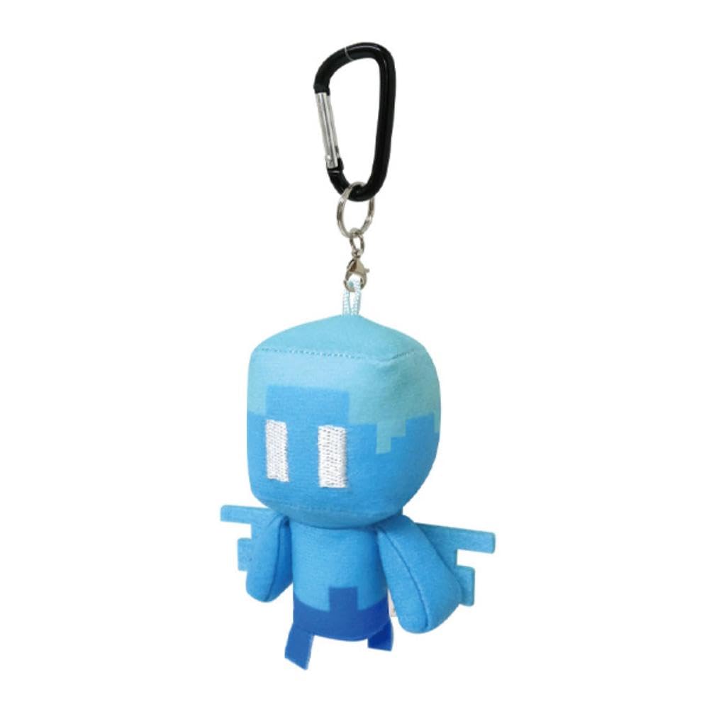 K Company Minecraft Array Mascot with Carabiner, MCT-KM-AY, H8 X W4 X D5.4cm