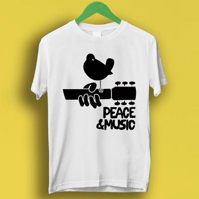 Woodstock Musikfestival Frieden 1969 Retro Geschenk T-Shirt P637