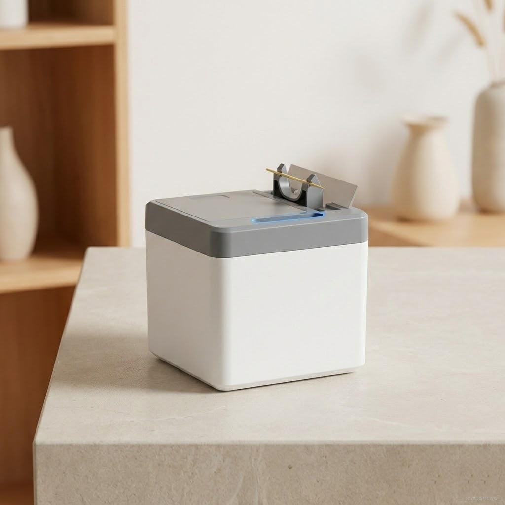 

Automatic Toothpick Dispenser Smart Induction Electric Toothpick Box for Home Restaurant Hotel Kitchen Decor синій