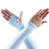 Protezione Solare Manicotti Rinfrescanti per Corsa Pesca UV Solari Maniche per Braccia Bici Sci Manicotto Coprente Antiscottature Attrezzatura da Ciclismo