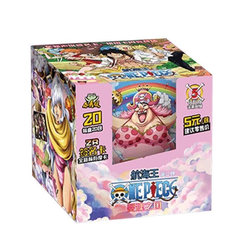 Genuine One Piece Endless Treasure 4 Anime Collection Card Booster Box Series Rare SXR SSP Card Toy Children's Birthday Gift