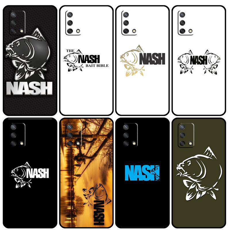 Nash Fishing Logo Case For OPPO A74 A54 A94 A15 A16 A83 A91 A93 A52 A72 A5 A9 A31 A53 Find X3 X5 Pro Cover