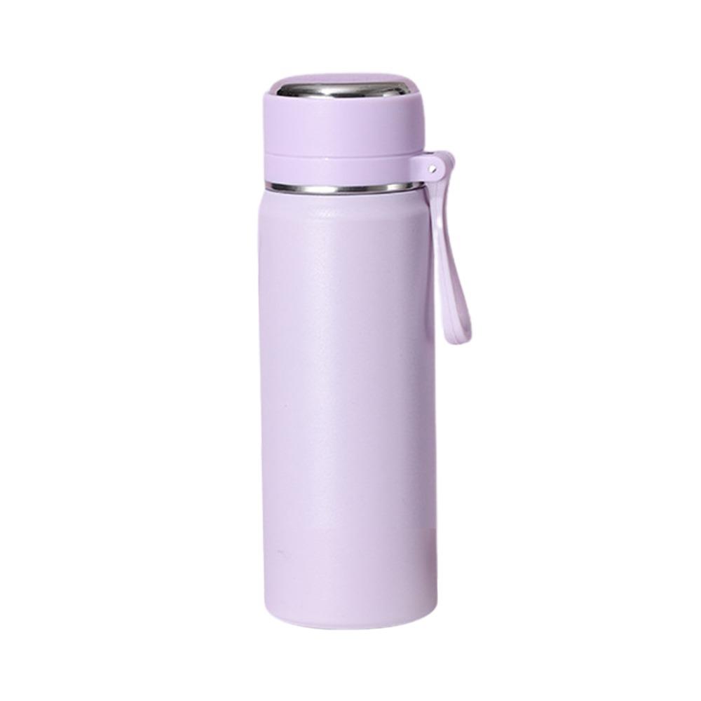 600ML Stainless Steel Thermal Water Bottle Ins Style Leakproof Travel  Tea Insulated Water Bottle Winter Family Birthday Gift