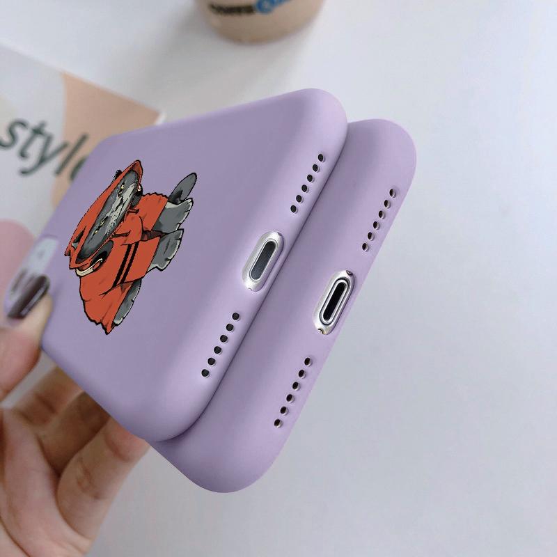 Cool Cat Soft Silicone Case For Xiaomi Redmi Note 13 Pro 13C 14 Poco C65 Samsung A55 A35 A34 M35 S24 iPhone Huawei Honor 200 Realme Shockproof Cover