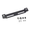 Metal Bracket License Plate Black 7.6''x1.2'' Universal for Motorcycle ATV Dirt Bike