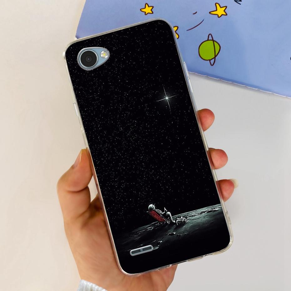 For LG Q6 Q6a Q6+ M700 X600K X600L X600S Cute Flower Cat Painted Phone Case For LG Q6 Plus Q 6 Alpha Soft Silicone TPU Cases
