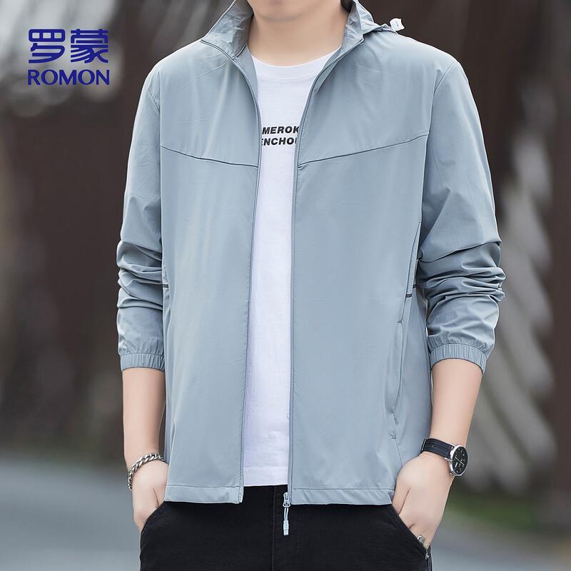 ROMON Men's Summer Ice Silk Sun Protection Jacket