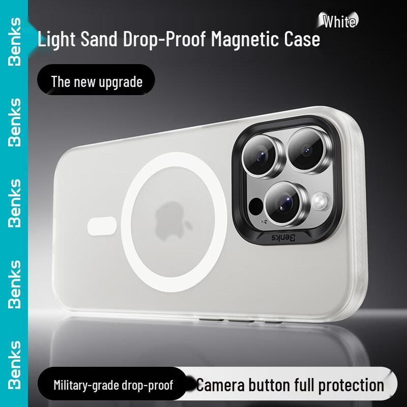 

Захисний чохол Benks Lightweight Sand MagSafe для iPhone серії 16