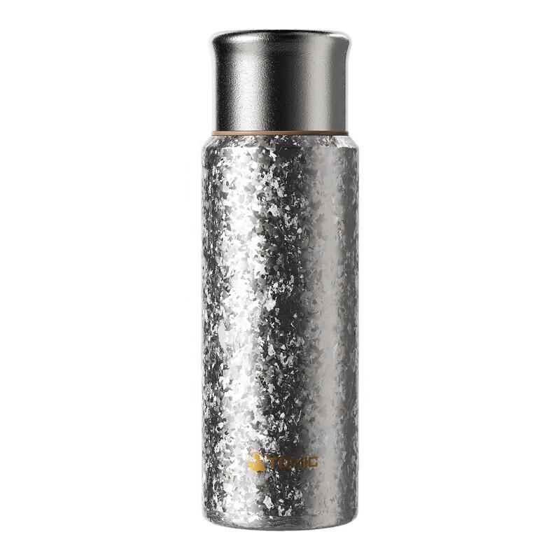 TOMIC Pure Titanium Insulated Tea Infuser Mug