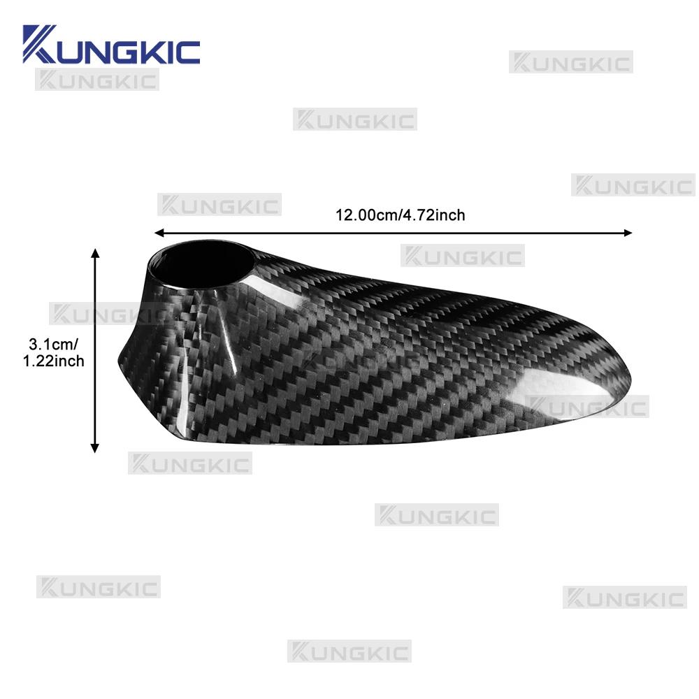 Carbon Fiber Antenna Cover for Fiat 500 Abarth 595 595C 695 695C 2016-2024 Interior Moulding