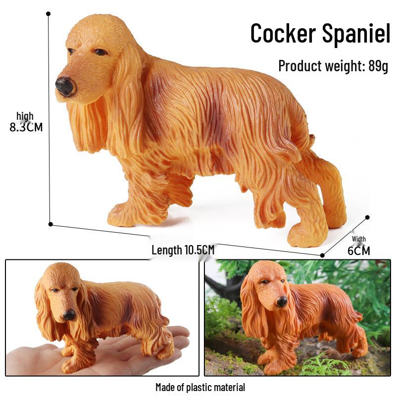 Cross-Border Animal Toy Set: Sheep, Cow, Horse, Donkey, Goat, Poultry Plastic Models