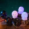 Halloween Skull Lamp LED Luminous Skull Ghost Festival Atmosphere Arrangement Night Light Dressing Props