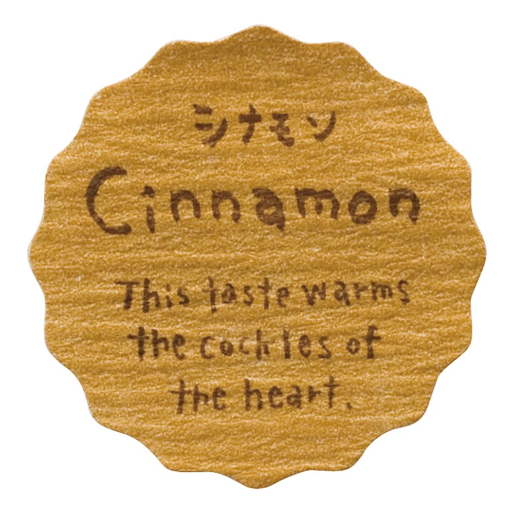 HEADS Tasty Made in 28mm 200 Seals, Japan, diameter, pieces, Cinnamon, NT-32S коричный