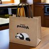 Mickey Mouse Canvas Tote Bag With Double Handles And Inner Pockets For Office And Weekend Trips