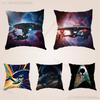 SStar TTrek Ships Funny Pillow Case Antidustmite Pillowcase Invisible Zipper Silky Short Plush Sofa Cushion Cover