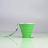 Silicone Collapsible Outdoor Cup: Portable, Telescopic for Water, Coffee, and Mouthwash