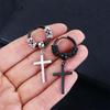 Dragon Hollow Out Round Pendent Men Hoop Earrings Korean Dangle Earrings Stud Earrings Ear Jewelry