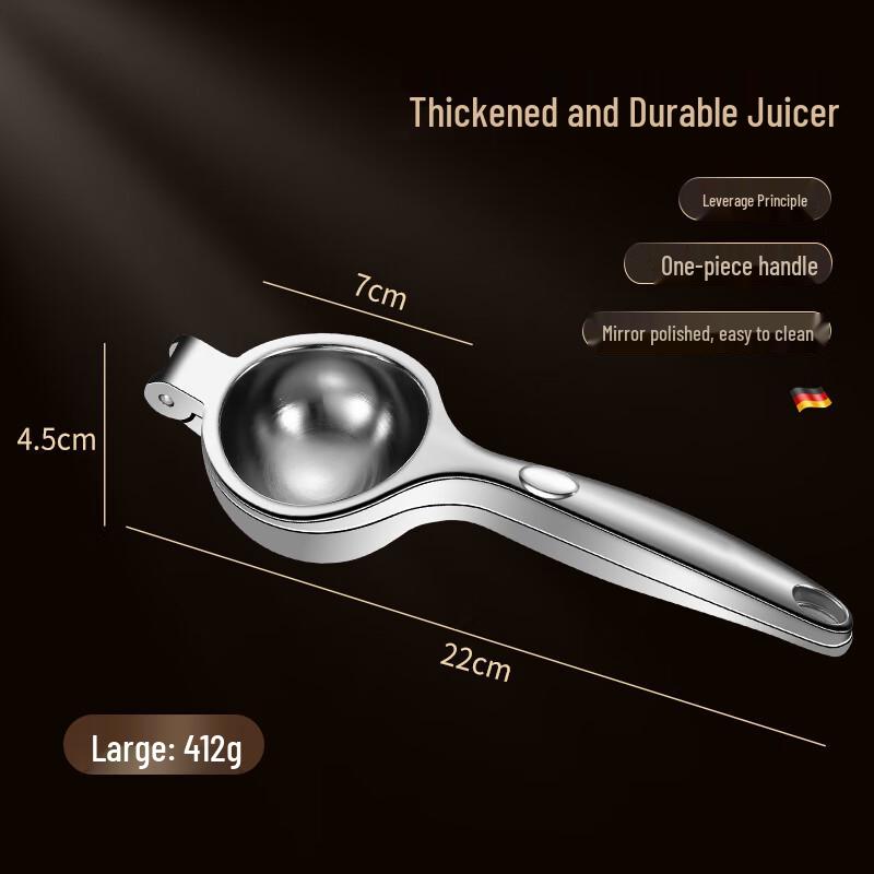 Zhaoran 304 Stainless Steel Handheld Lemon Juicer