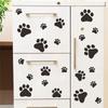 44pcs Dog Cat Footprints Pawprints Wall Stickers Pet Paws Vinyl Art Decoration Home Improvement Supplies Ornament Accessories