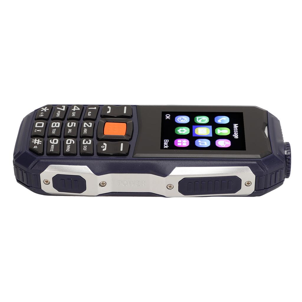 2800mAh Long Standby Seniors Cellphone 1.8in Screen Dual SIM Dual Standby Noise Free Elderly Phone