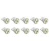 (10) 4-SMD 168 194 2825 W5W LED Replacement Bulbs For Interior Map/Dome Lights..
