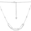 Silver Necklace with Cubic Zirkonia (2128847)