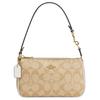 Nolita 19 Vintage Classic Logo PVC Shoulder Bag Women Shoulder Bag Khaki CS442-IMDQC