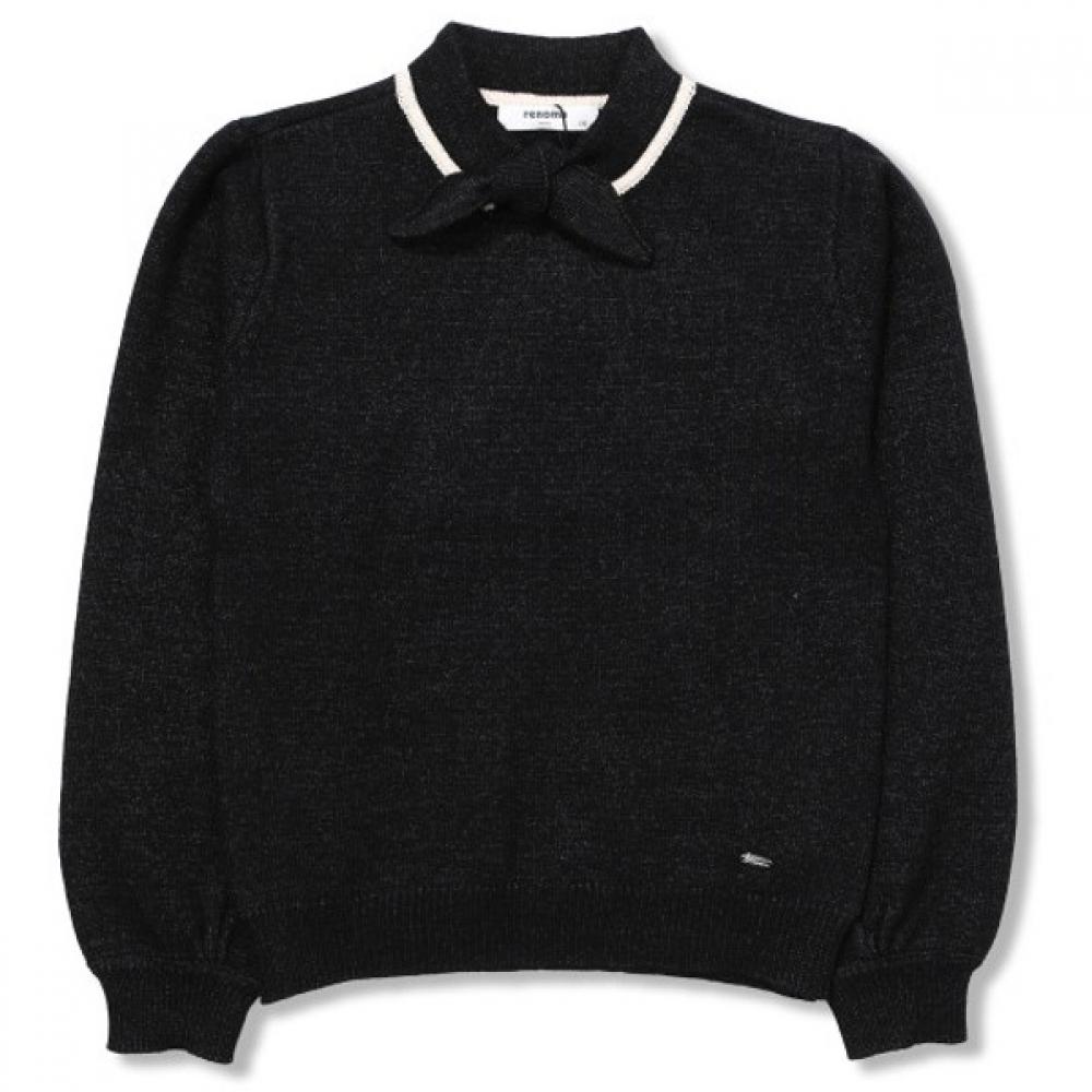 

Renoma Kids Girls Charcoal Ribbed Knit R1941k412 R1941K412_28 (charcoal)/120