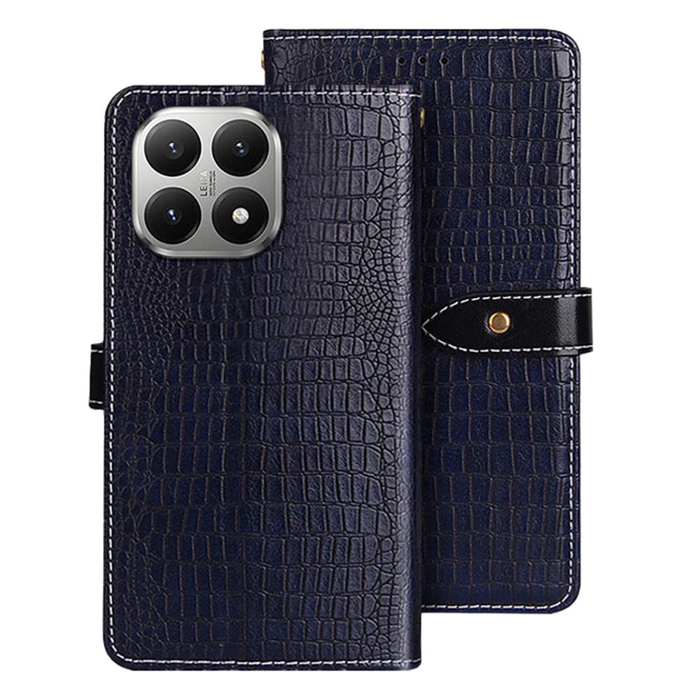 

IDEWEI For Xiaomi 15T Case Crocodile Texture PU Leather Flip Phone Cover