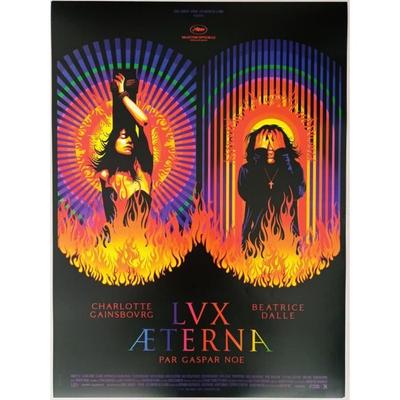 LUX AETERNA Original Rolled Cinema Poster Small Format 54x40cm Gaspard Noé