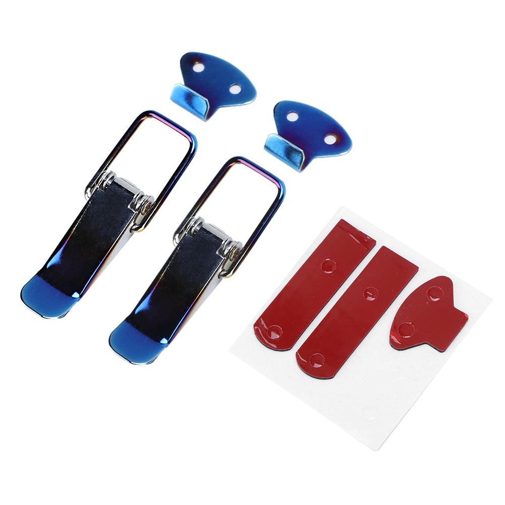 Universal Car Hood Lock Clip Quick Latch Fender Clamp  Hook Small Size