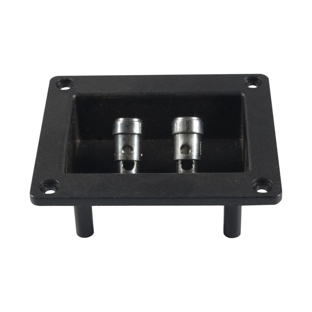 Two-position Audio Junction Box Spring Terminal Speaker Link Box  For DIY Home Car Stereo
