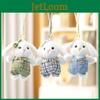 Cute Plush Rabbit Doll With Highquality Plush Material For Gift And Bag Pendant