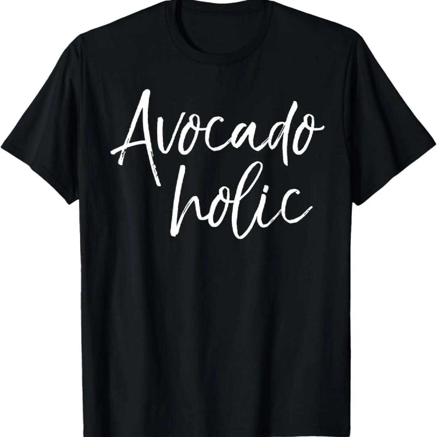 

Avocado holic Shirt Funny Avocadoholic Guacamole Lover Shirt S разноцветный