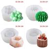 Mi Song Succulent Candle & Soap Silicone Mold for DIY Aromatherapy & Epoxy Crafts
