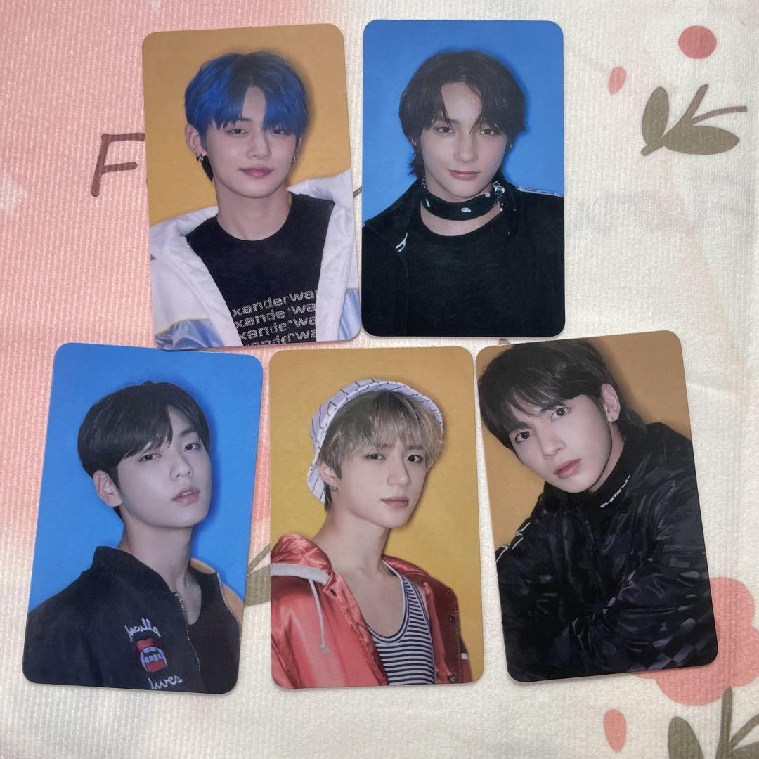 

[USED] TXT weply MAGIC HOUR Trading Cards FC Japan Set of 5