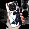 Anime Sword Art Online SAO Soft Phone Case for Xiaomi Redmi Note 13 14 15 Pro Plus 12S 12 11S 11 11T 10S 10 Shockproof Cover Bac