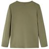Kinder Langarmshirt Khaki 104