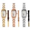 Diamond Square Metal Watch GE1209