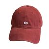 New white casual hat, women's big head circumference baseball cap, small face, enlarged and deepened soft top cap