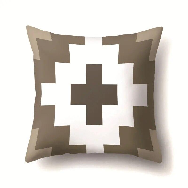 Geometric Creative One-sided Waist Pillowcase  Living Room Bedroom Home Sofa Cushion Cover