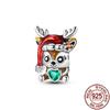 New Charms Copper Cute Animal Pets Charm Beads Fit Snake Chain Bracelet Necklace Women Diy Jewelry