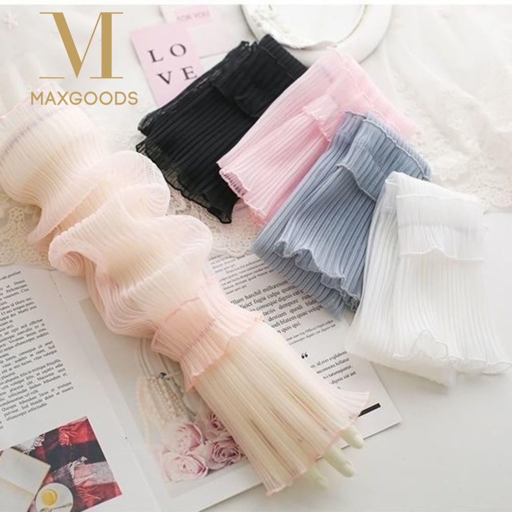New Lace Lace Ice Sleeves Highly Elastic Anti-UV Long Arm Glove Non-slip Breathable Riding Driving Gloves Outdoor Sports
