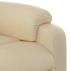 Relaxation Armchair Cream Fabric