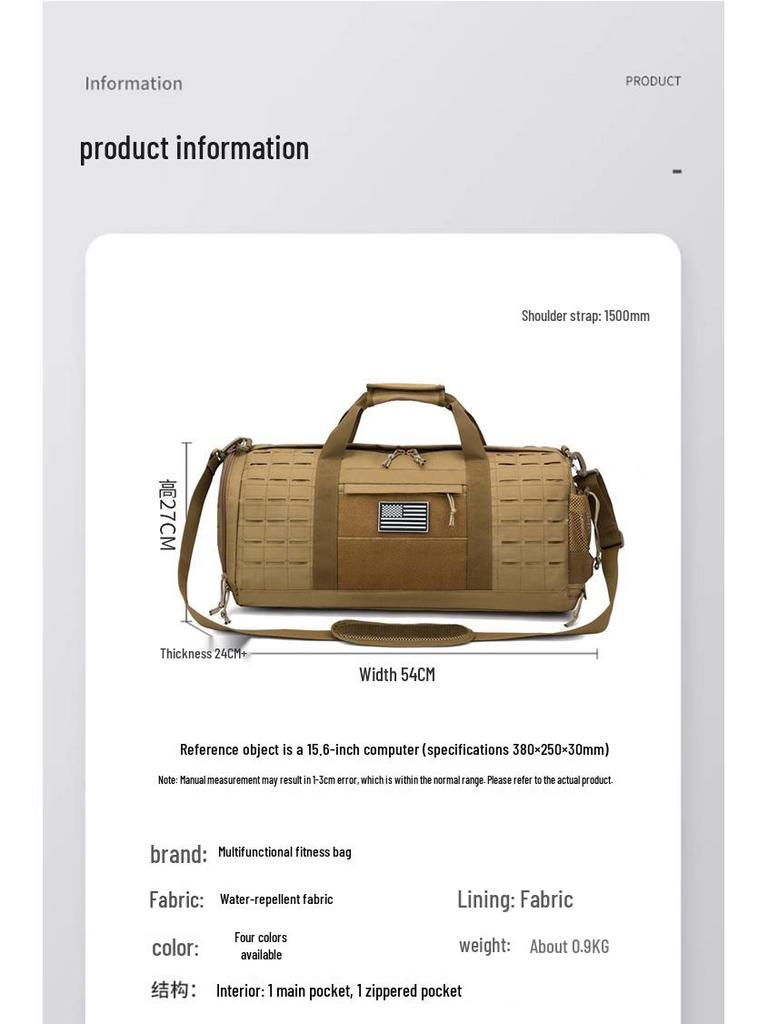 Versatile Duffle Bag: Shoes, Sports Gear, Fitness, Travel & Hospital Use, Crossbody & Overnight Bag for Men & Women