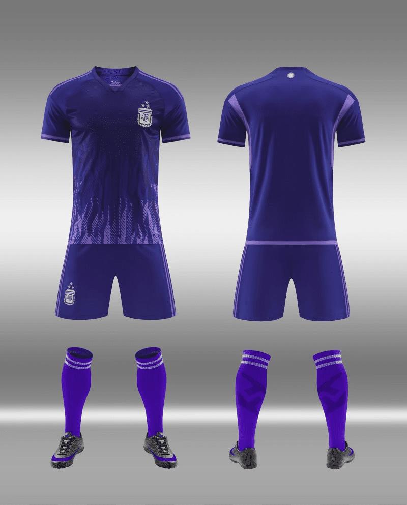 Club Wereldbeker Miami International Messi shirt voetbalshirt set heren custom Argentinië nationale ploeg trainingsshirt