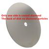 10PCS 6" Inch Grit 80-3000 Coarse To Fine Diamond Grinding Disc Coated Flat Lap Disk Abrasive Wheel Lapidary Tools Gemstone Rock