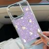 Fragrant Taro Rabbit Flowers Phone Case For Iphone 17 17E 16E 13 ProMax 15 14Plus 12 11 16 Ultra Exquisite Anti-Drop Cover Coque