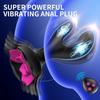 Anal Plug Vibrator Sex Toys Expanding Vibrating Butt Plug with 10 Vibration Modes Rose Toys G Spot Vibrators Anal Toys Prostate Massager Adult Toys