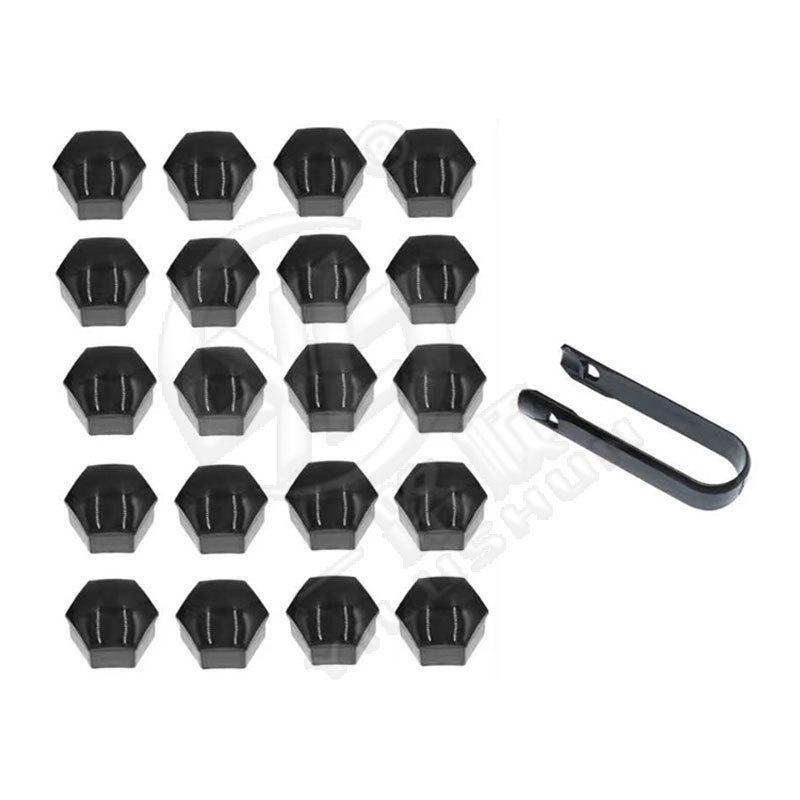 

Tesla Wheel Nut Caps: Protective, Decorative, Dustproof, Rustproof Hub Covers for Tire Modification.
